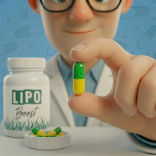 Cargar imagen en el visor de la galería, Lipo Boost Pastillas: Energía de alto octanaje sin efectos secundarios